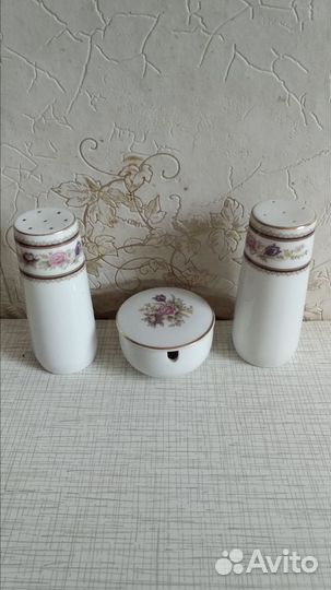 Тарелки масленка и набор для специй (япония)