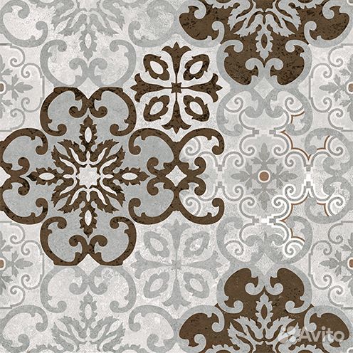 Керамогранит Cersanit Alrami глаз. многоцветный (AM4R452D) 42x42