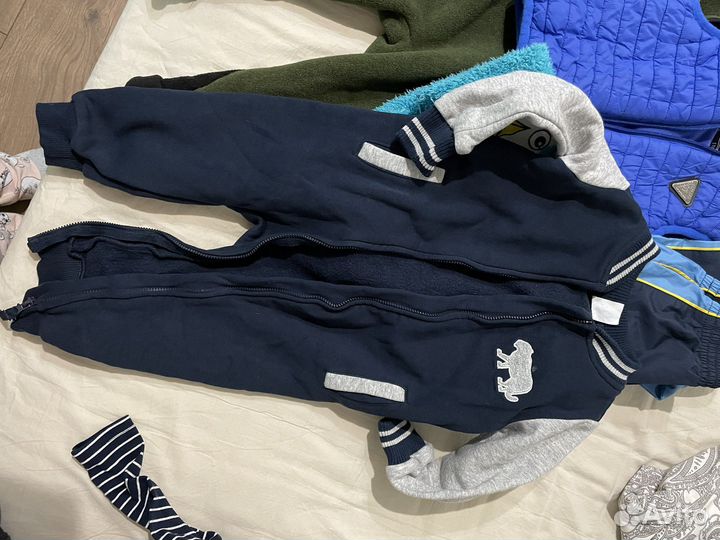 Вещи пакетом на мальчика 80-86 весна