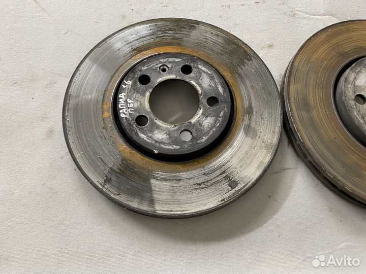 Диск тормозной передний к-кт Skoda Rapid (NH3) I