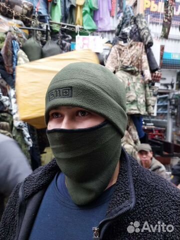 Шапка- Балаклава, флис, тм 5.11