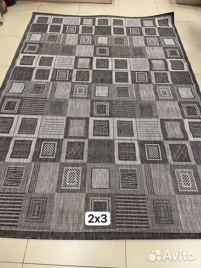 Ковер циновка на резиновой основе