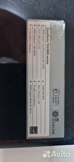 Ноутбук Acer Packard Bell