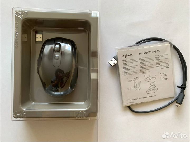 Беспроводная мышь Logitech MX Anywhere 2S