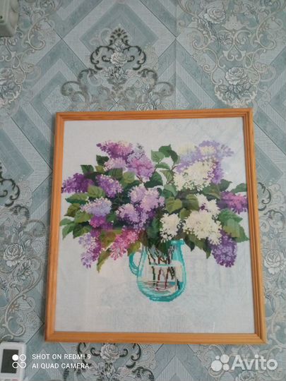 Вышивка крестиком готовая