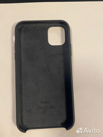 Чехол на iPhone 11 Silicone Case Cерый