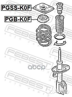 Подшипник опоры переднего амортизатора Febest P