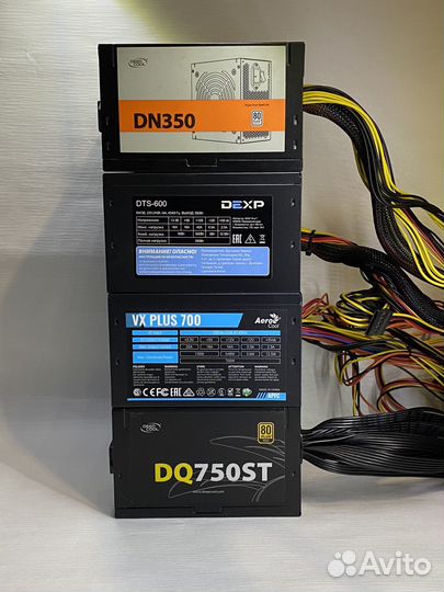 Блоки питания DeepCool / AeroCool / 750W - 350W