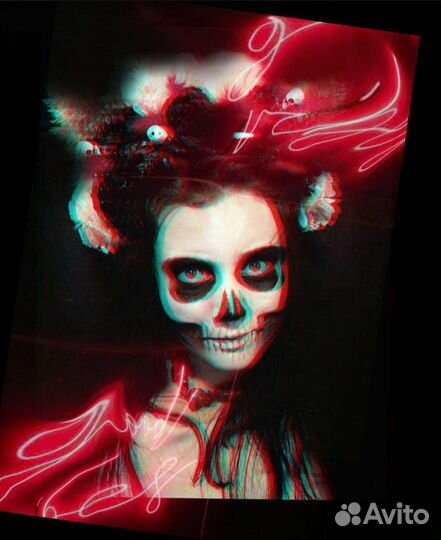 Грим на хэллоуин