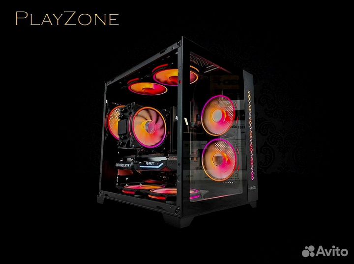 Игровой пк на видеокарте GeForce GTX 1070 / i7