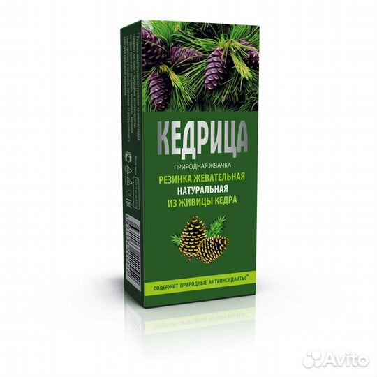 Смолка Кедрица кедровая жевательная резинка натура