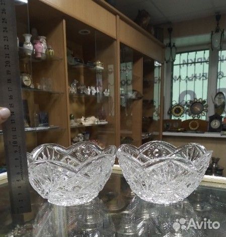 Хрустальные вазочки,конфетницы, СССР