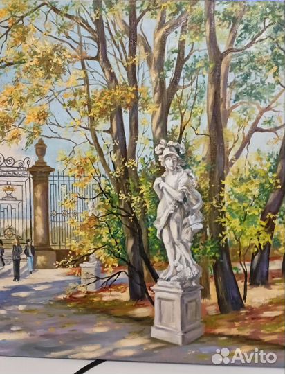 Картина маслом Петербург, пейзаж