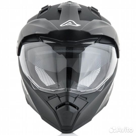 Мотошлем Acerbis flip-FS-606 Black-Matt