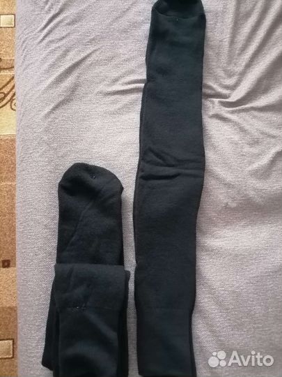 Носки военные зимние длинные