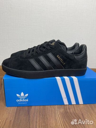 Кеды Adidas Gazelle (Black - Черные)