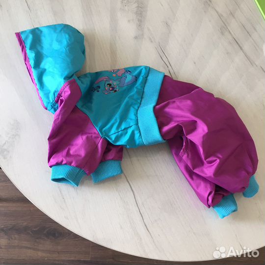 Тонкий комбинезон для небольшой собаки размер М