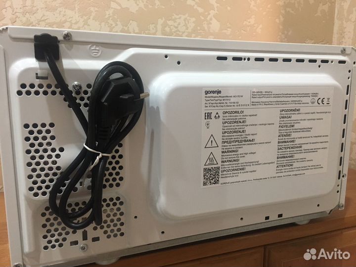 Микроволновая печь gorenje