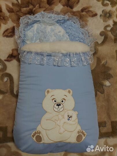 Конверт на выписку для мальчика