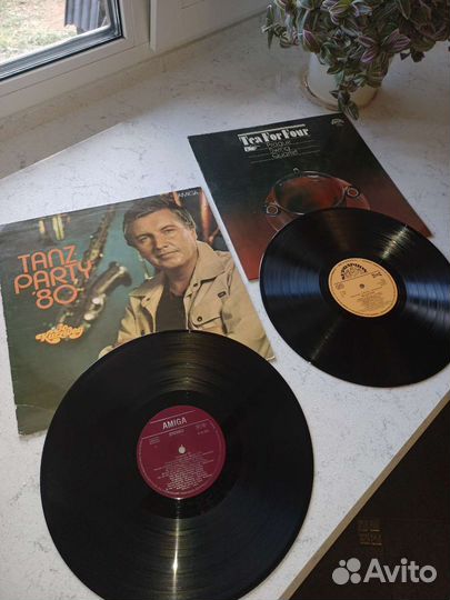 Виниловые пластинки импортные 14шт