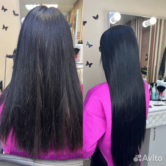 Ботокс, кератин, афронаращивание и др