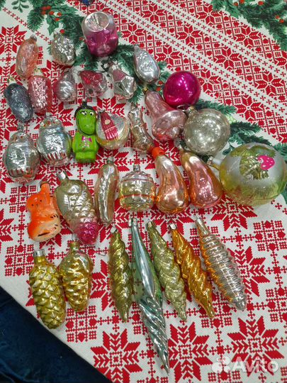 Елочные игрушки СССР