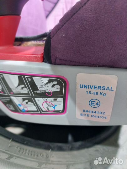 Детское авто кресло 15-36кг
