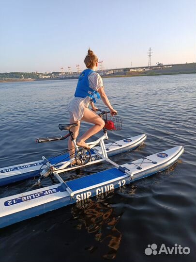 Водный Велосипед Катамаран в Наличии