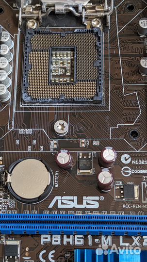 Материнская плата asus P8H61-M LX3 LGA1155 H61
