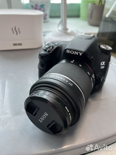 Фотоаппарат sony alpha 58