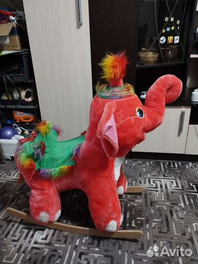 Игрушка качалка слон