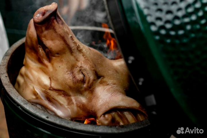 Головы свиные+уши,язык.Беспл. доставка по г.Рязани