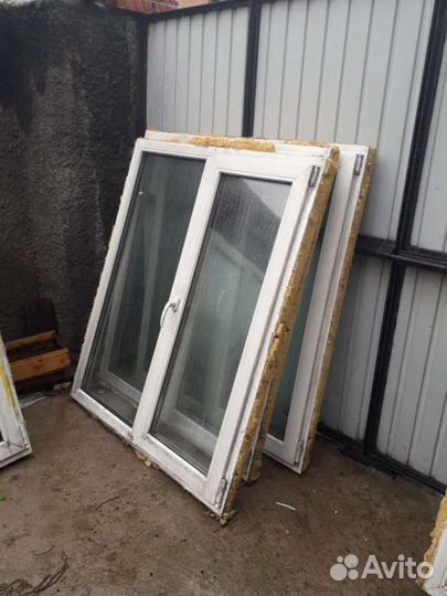 Окна пластиковые б/у