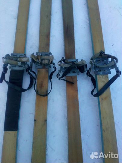 Лыжи деревянные СССР