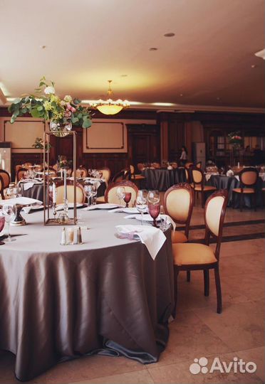 Скатерть для свадебного стола