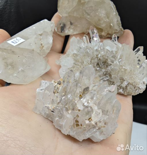 Горный хрусталь друза сростки кристаллов