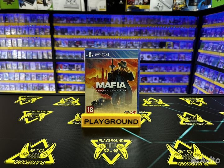 Mafia Definitive Edition PS4 Новый Диск