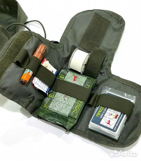 Подсумок медицинский с вкладышем оливковый (втс)