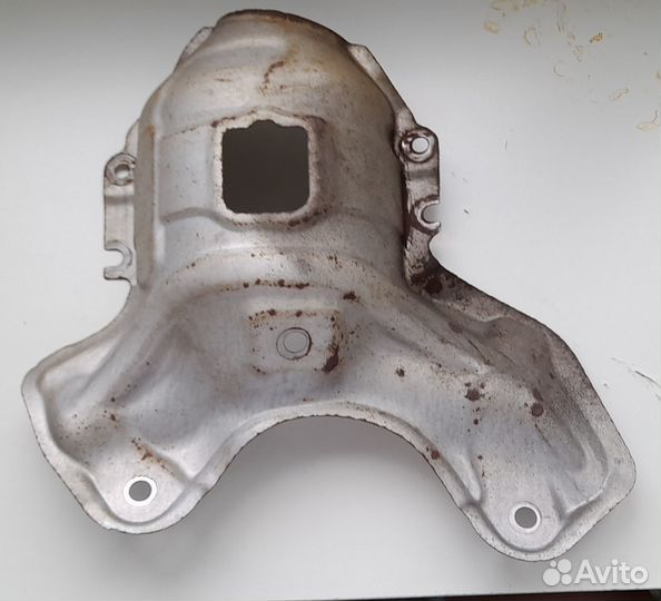 Защита выпускного коллектора mitsubishi outlander