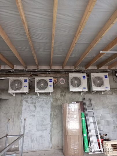 Монтаж системы вентиляции и кондиционирования