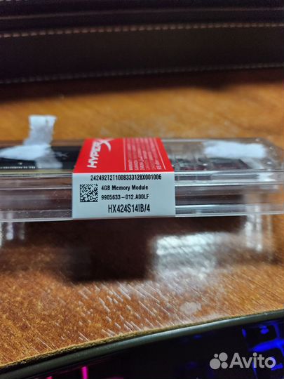 Оперативная память для ноутбука ddr4 4gb