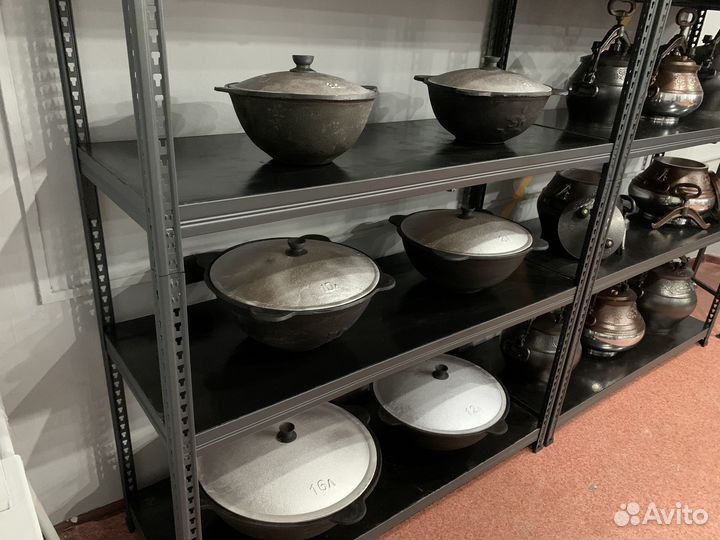 Казаны чугунные узбекские от 3 литров оригинал