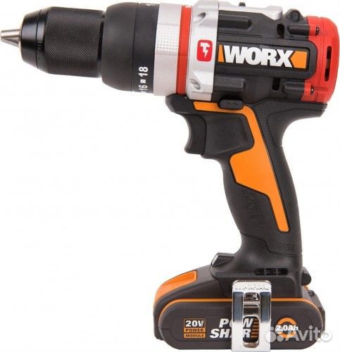 Дрель-шуруповерт аккумуляторная Worx WX354 ударная