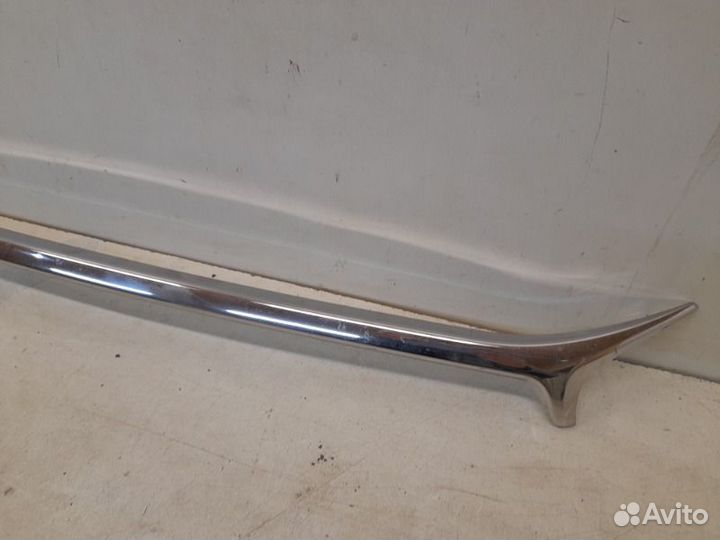 Хром решетки бампера передний Toyota Camry V55