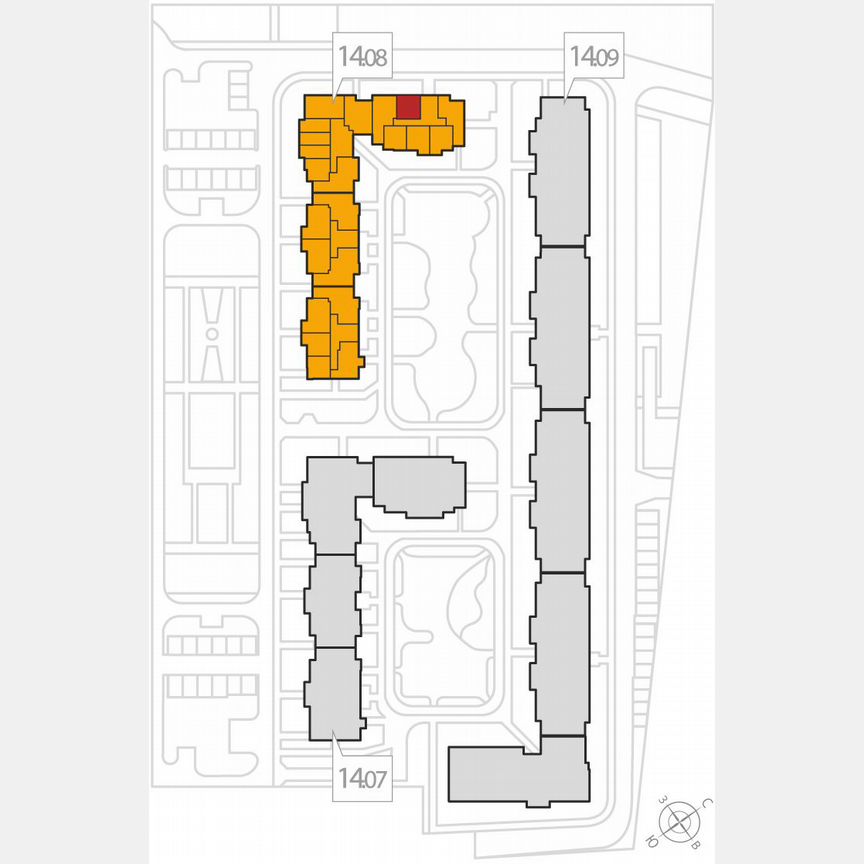 1-к. квартира, 40 м², 4/8 эт.