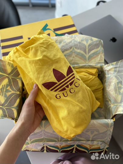 Кроссовки кеды adidas Gucci новые