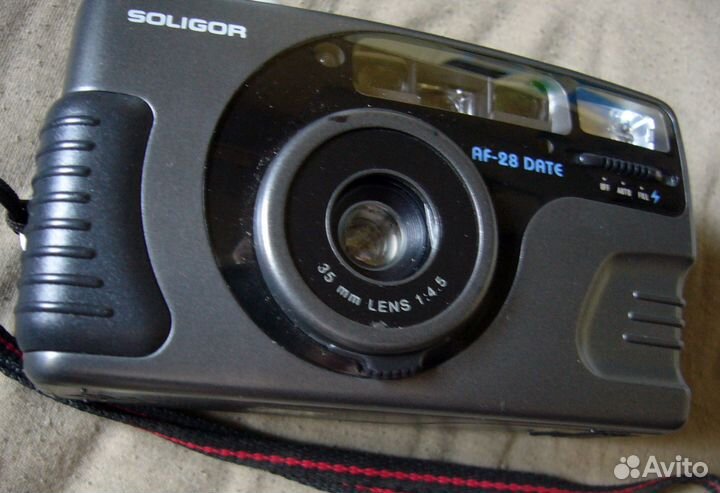 Пленочный компактный фотоаппарат Soligor af-28