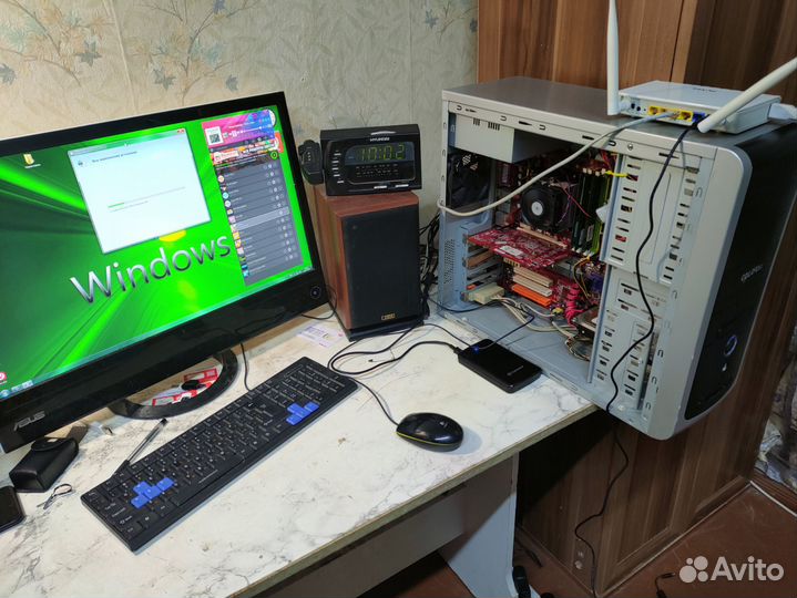 Системный блок в полном сборе