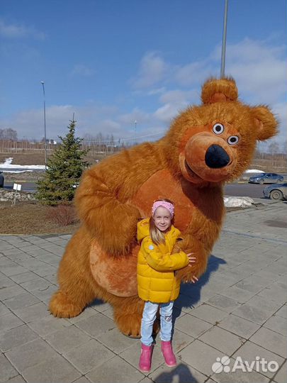 Белый мишка поздравление аниматор на праздник