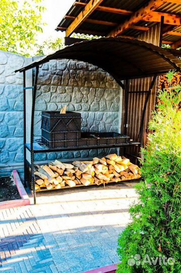 Баня на дровах